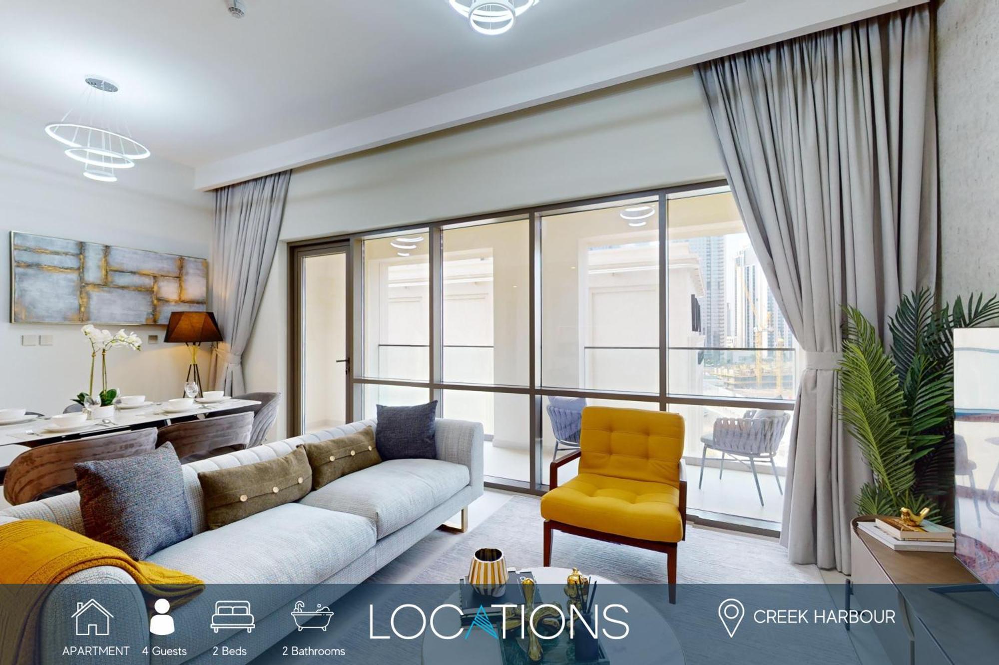 Appartement Vida Residences At Creek - Light Two Bedroom *